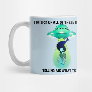 Marceline Alien Abduction Mug